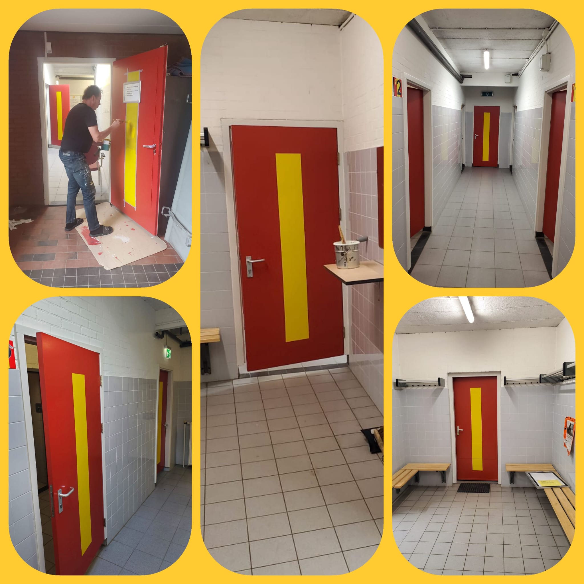 collega kleedkamers